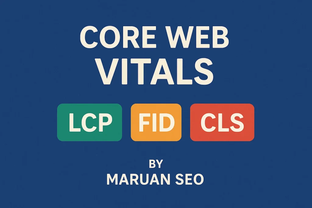 ما هو Core Web Vitals LCP – FID – CLS