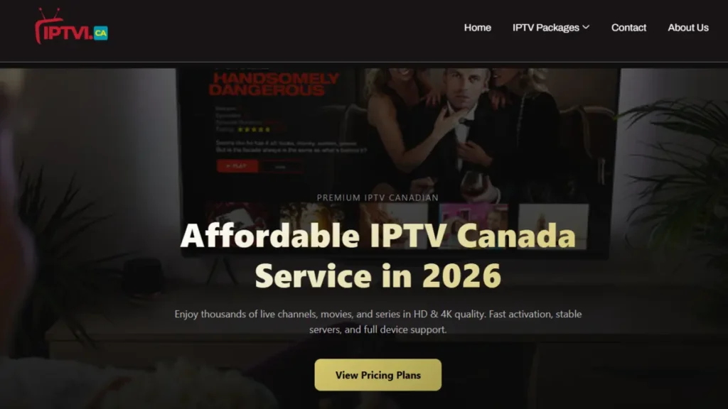 لقطة واجهة موقع iptvi.ca